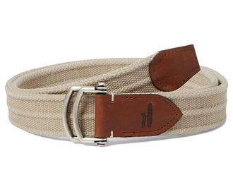 Johnnie-O Brentwood Mens Belts Light Khaki : 2XL, Canvas