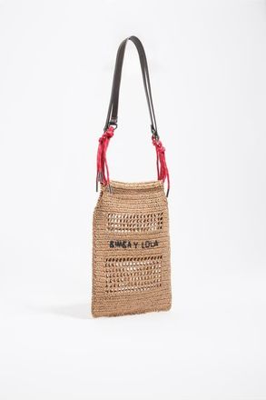 Bimba & Lola Soft Paper Mini Bag in Natural at Nordstrom