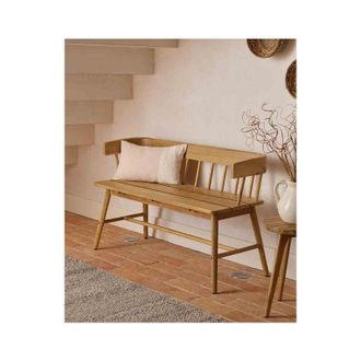 Garden Trading Outdoor Bramley Bench Seat Chair Wooden Garden Patio Park