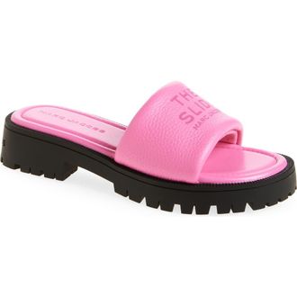 Marc Jacobs The Lug Slide Sandal in Bow Pink at Nordstrom Rack, Size 11Us / 41Eu