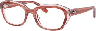 Ray-Ban unisex, Accessoires, Bruin, Maat: 48 MM