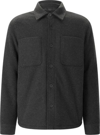 Vince Shirt Jacket - Heren - Zomerjassen - Grijs - L - Jassen