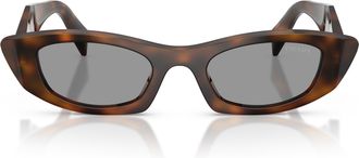 Prada 0pr B16s Angular Cat-Eye Sunglasses