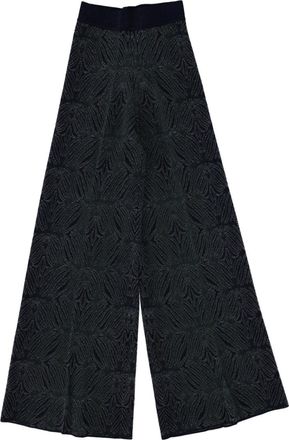 Circus Hotel Black Loose Elasticated Pants