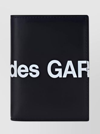 Comme Des Gar&ccedil;ons calfskin trifold wallet with clean lines