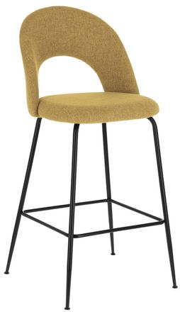 K Home Barstuhl Mara Sitzh&ouml;he 65 cm - Senfgelb Archiviert