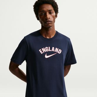 Nike England Nike Mens Soccer T-Shirt in Blue | IH2179-451