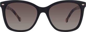 Carolina Herrera Brown Gradient Square Ladies Sunglasses HER 0137/S 0WR7/HA 54