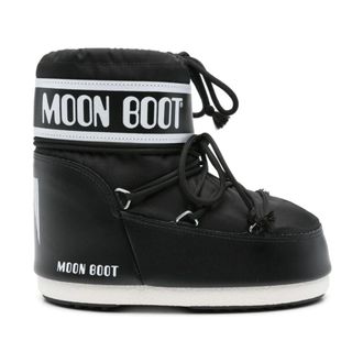 Moon Boot Schoenen, Dames, Zwart, 36 EU, Nylon, Icon Low Nylon Boot