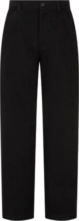 TOMBOY button-fly pants - men - Cotton - L - Black
