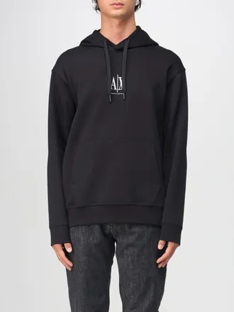 A|X Armani Exchange Felpa con cappuccio in misto cotone