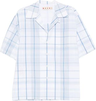 Marni Checked Shirt - Mens - Cotton
