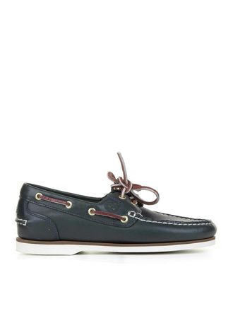 Timberland Blue Leather Boat loafers
