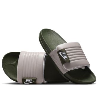 Nike Offcourt Slides Cargo Khaki College Grey DQ9624-300