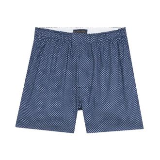 Brooks Brothers Boxer in Cotone con Stampa Floreale - - Underwear - Uomo - Blu - L