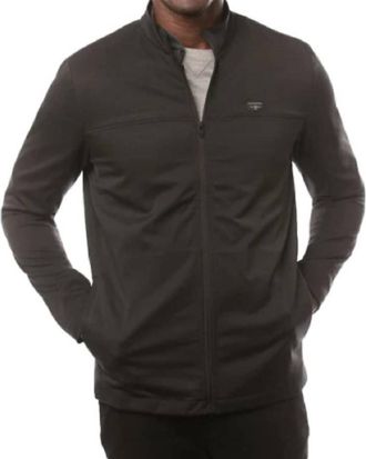 Travis Mathew Raditude Full Zip Golf Jacket In Black