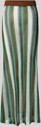 Topshop Strickrock mit elastischem Bund Modell INGVILD in Hellgruen, Gr&ouml;&szlig;e XS