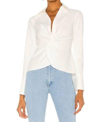 Cinq &agrave; Sept Mckenna Top In Ivory
