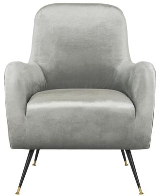 Safavieh Sillon de acento en madera de eucalipto gris