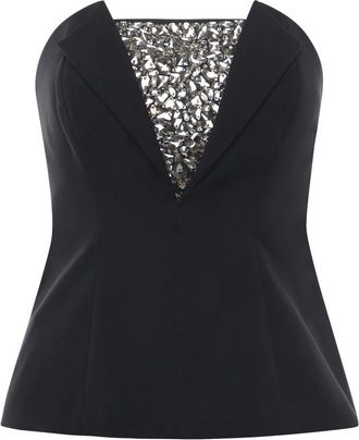 Genny Mujer, Camisetas, Negro, Talla: L