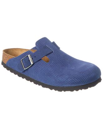 Birkenstock Boston Bs Narrow Suede Clog