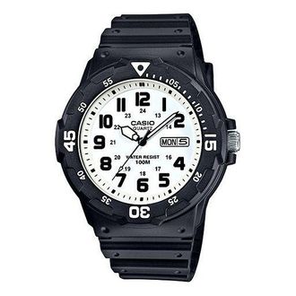 Casio Waterproof Sports Quartz Shockproof Mens White Analog MRW-200H-7B