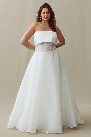 Watters Wtoo by Watters Lilibet Strapless Wedding Gown