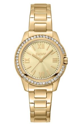 DKNY L 105 Bracelet Watch in Champagne at Nordstrom