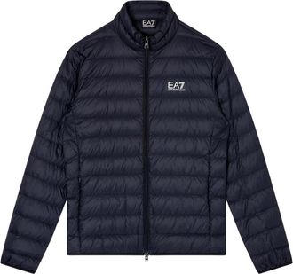 Emporio Armani Core Identity Packable Donsjas - Heren - Gewatteerde jassen - Blauw - XL - Jassen
