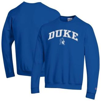 Champion Mens Champion Royal Duke Blue Devils Arch Over Logo Pullover Sweatshirt at Nordstrom, Size X-Large