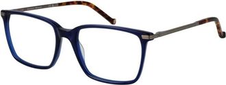 Hackett Blauwe Heren Optische Monturen Strak Ontwerp - Heren - Brillen - Blauw - ONE Size - Accessoires