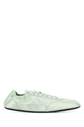 Prada Aqua Lace Up Sneakers
