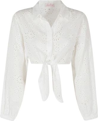 MC2 Saint Barth Mujer, Blusas y Camisas, Blanco, Talla: L