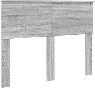 vidaXL Cabecero Gris Sonoma 120 Cm Madera Contrachapada Vidaxl
