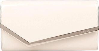Jimmy Choo London Emmie Pat clutch bag
