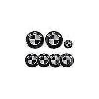 OEM Siete Piezas De Repuesto Para Bmw, Entre Las Que Se Incluyen Un Cap&oacute; Y Una Tapa Del Maletero De 82 Mm, Una Tapa De Rueda De 68 Mm Y Un Volante De 45 M