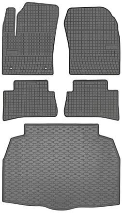 OEM Toyota C-hr I Suv De Enero De 2017 A 2023. Juego De Alfombrillas De Goma Para Coche Y Alfombrilla Para Maletero