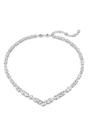 Swarovski Mesmera Crystal Necklace in Silver at Nordstrom
