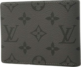 Louis Vuitton Black Gray Wallet (Bi-Fold) (Pre-Owned)