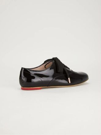 Hogan Ladies Black Oxfords & Derbys, US Size 6.5
