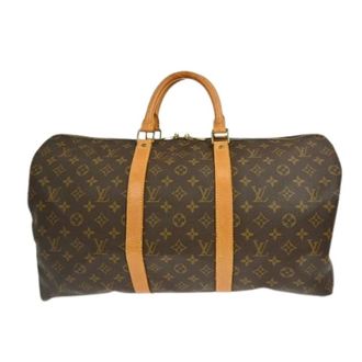Louis Vuitton Vintage Weekend Bags, unisex, Brown, ONE SIZE, Pre-owned Canvas Weekend Bag