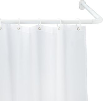 WENKO Barra Angular Universal Extra Fuerte Blanca Wenko