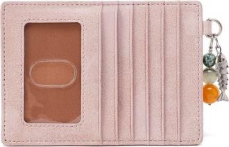 Hobo Euro Slide Leather Card Case in Blossom at Nordstrom