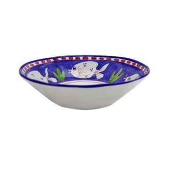 Arcucci poiseidone blue salad bowl 32 cm