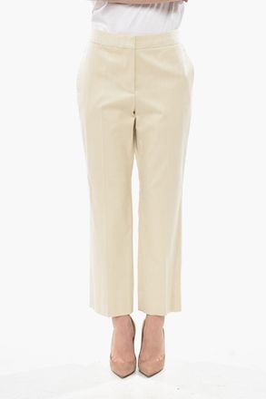 Givenchy Pantaloni Chino in Cotone con Chiusura Nascosta Givenchy
