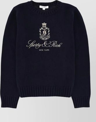 Sporty & Rich cotton sweatshirt