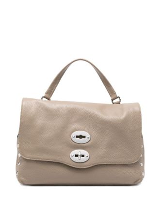 Zanellato Taupe Postina Small Satchel