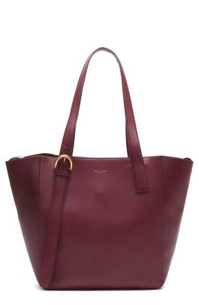 Rag & Bone Parker Leather Tote in Garnet at Nordstrom