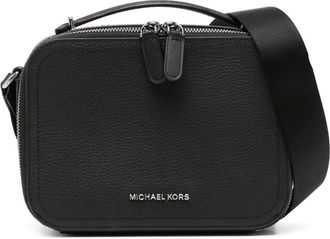 Michael Kors Borsa messenger con logo - Nero