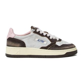 Autry Medalist Low - Dames - Sneakers - Veelkleurig - 39 EU - Katoen - Schoenen